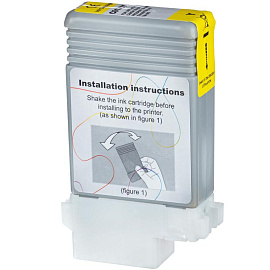 Картридж струйный Комус PFI-120Y 2888C001 для Canon желтый совместимый