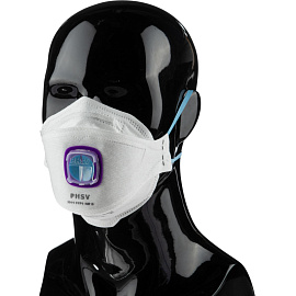 Респиратор PHSV 3011 противоаэрозольный с клапаном FFP1 (5 штук в упаковке)