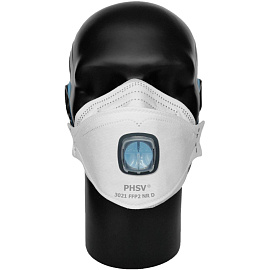 Респиратор PHSV 3021 противоаэрозольный с клапаном FFP2 (5 штук в упаковке)