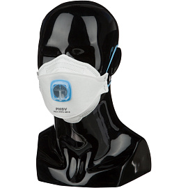 Респиратор PHSV 3031 противоаэрозольный с клапаном FFP3 (5 штук в упаковке)