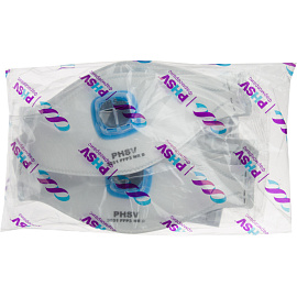 Респиратор PHSV 3031 противоаэрозольный с клапаном FFP3 (5 штук в упаковке)