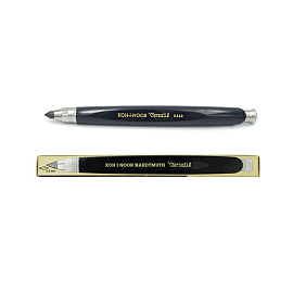 Карандаш чернографитный художественный 4B Koh-i-Noor Versatil заточенный трёхгранный, корпус чёрный