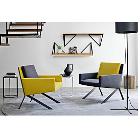 Полка настенная Калипсо-6 (дуб буратти/черный, 1 ярус)