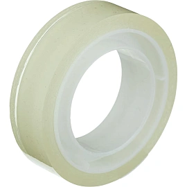 Клейкая лента канцелярская Комус прозрачная 12 мм x 10 м (12 штук в упаковке)