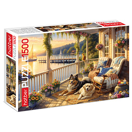 Пазл картонный 1500 элементов АССОРТИ, 670х480 мм, HATBER фото Пазл картонный 1500 элементов АССОРТИ, 670х480 мм, HATBER