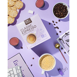 Кофе в капсулах для кофемашин Деловой Стандарт Espresso (16 штук в упаковке)