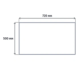 Стол прямой Easy Standard LT (сосна/серый, 720х500х740 мм)