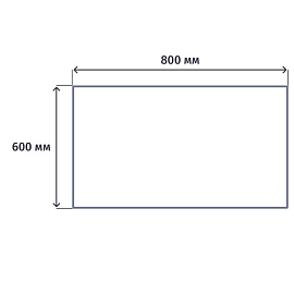 Стол прямой Комус Мебель Easy Standard LT 16/16 (сосна/серый, 800х600х740 мм)