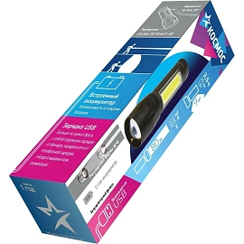 Фонарь ручной светодиодный Космос KocAc1011Lith аккумуляторный фото Фонарь ручной светодиодный Космос KocAc1011Lith аккумуляторный