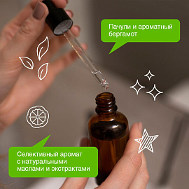 Гель для душа Synergetic Пачули и ароматный бергамот 3.5 л