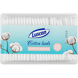 Палочки ватные Luscan 350 штук