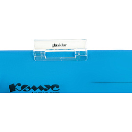 Подвесная папка Комус Foolscap до 200 листов синяя (25 штук в упаковке)