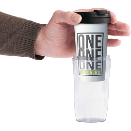 Термостакан Проект 111 Flyer 250 мл черный