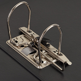 Папка-регистратор Attache А4 75 мм черная бумвинил