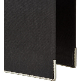 Папка-регистратор Attache А4 75 мм черная бумвинил