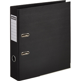 Папка-регистратор Attache А4 75 мм черная бумвинил