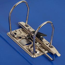 Папка-регистратор Attache А4 75 мм синяя бумвинил с защитным уголком