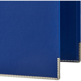 Папка-регистратор Attache А4 75 мм синяя бумвинил с защитным уголком