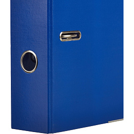 Папка-регистратор Attache А4 75 мм синяя бумвинил с защитным уголком