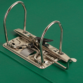 Папка-регистратор Attache 75 мм зелёная бумвинил с защитным уголком