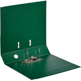 Папка-регистратор Attache 75 мм зелёная бумвинил с защитным уголком