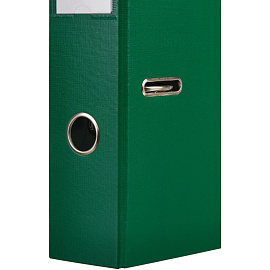 Папка-регистратор Attache 75 мм зелёная бумвинил с защитным уголком