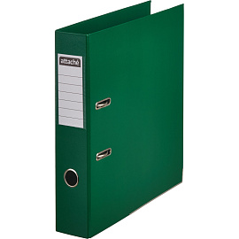 Папка-регистратор Attache 75 мм зелёная бумвинил с защитным уголком