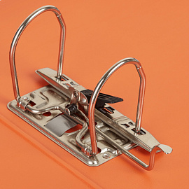 Папка-регистратор Attache А4 75 мм оранжевая бумвинил с защитным уголком