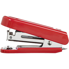 Степлер-мини Комус до 16 листов красный (скобы № 10, с антистеплером)