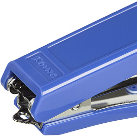 Степлер-мини Комус до 16 листов синий (скобы № 10, с антистеплером)