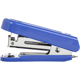 Степлер-мини Комус до 16 листов синий (скобы № 10, с антистеплером)