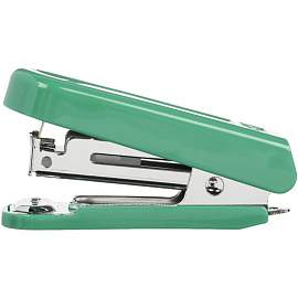 Степлер-мини Комус до 16 листов зеленый (скобы № 10, с антистеплером)
