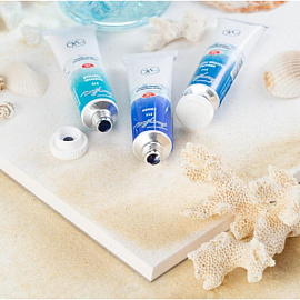 Краски акварельные Белые ночи Вода набор 3 цвета по 10 мл в тубах