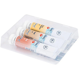 Краски акварельные Белые ночи Кожа набор 3 цвета по 10 мл в тубах