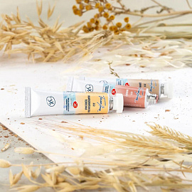 Краски акварельные Белые ночи Кожа набор 3 цвета по 10 мл в тубах