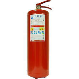 Огнетушитель порошковый РИФ ОП-8(з) (АВСЕ,4А 144В СЕ, ЗПУ-латунь)