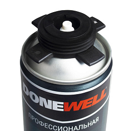 Пена монтажная Donewell 65 профессиональная всесезонная 1000 мл фото Пена монтажная Donewell 65 профессиональная всесезонная 1000 мл