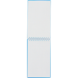 Блокнот Attache Economy 80 листов синий в клетку на спирали (100х170 мм)