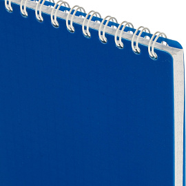 Блокнот Attache Economy 80 листов синий в клетку на спирали (100х170 мм)