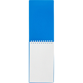 Блокнот Attache Economy 80 листов синий в клетку на спирали (100х170 мм)