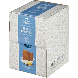 Печенье сдобное Деловой Стандарт Сливочное (100 штук по 4.5 г)