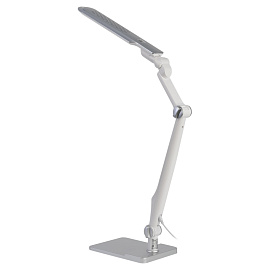 Светильник настольный Эра NLED-497-12W-S серебристый (Б0052772)