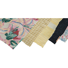 Ветошь хлопок цветная 10 кг (размер лоскута 40x60 см)