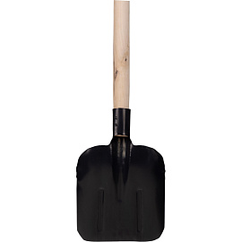 Лопата для уборки снега РусТрейд стеклопластик (фибергласс) 40x45 см с черенком 100 см (облегченная)