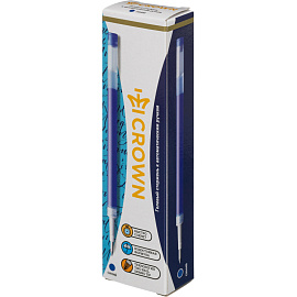 Стержень гелевый Crown Auto Jell синий 110 мм (толщина линии 0.5 мм) фото Стержень гелевый Crown Auto Jell синий 110 мм (толщина линии 0.5 мм)