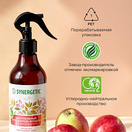 Освежитель воздуха Synergetic Миндаль и яблоневый цвет 380 мл фото Освежитель воздуха Synergetic Миндаль и яблоневый цвет 380 мл