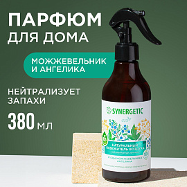Освежитель воздуха Synergetic Ягоды можжевельника и ангелика 380 мл фото Освежитель воздуха Synergetic Ягоды можжевельника и ангелика 380 мл