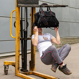 Сумка для инструмента с ремнем 50х23х30 Dr.IRON (DR1027) фото Сумка для инструмента с ремнем 50х23х30 Dr.IRON (DR1027)