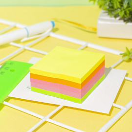 Стикеры Attache Simple 51х51 мм неоновые 5 цветов (1 блок на 250 листов)