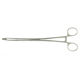 Корнцанг изогнутый Surgicon для детей 228 мм J-18-037